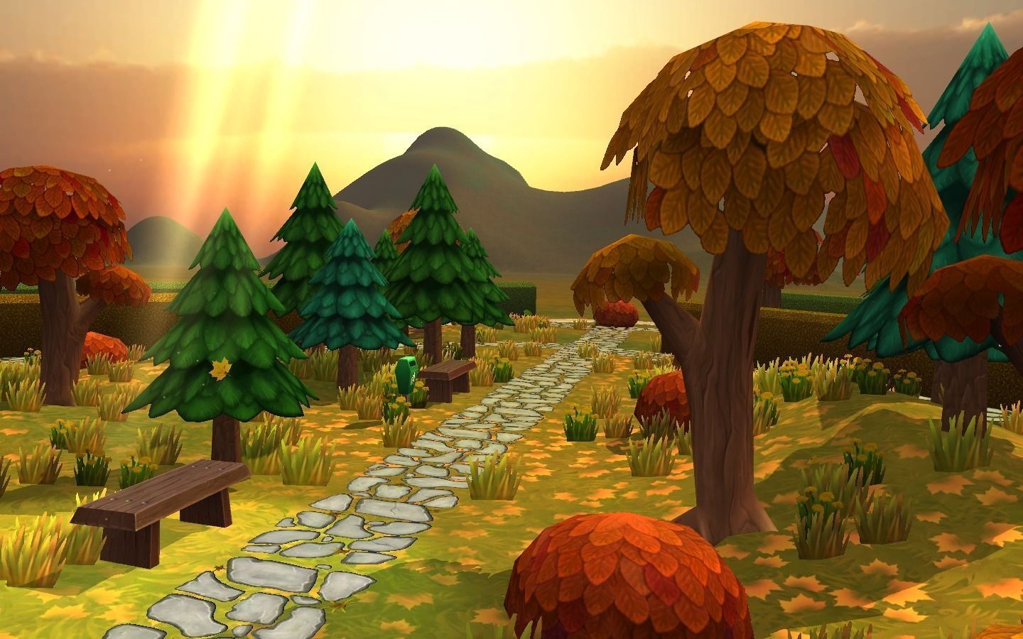 Cartoon City Mega-Pack Low-poly 3D model_10