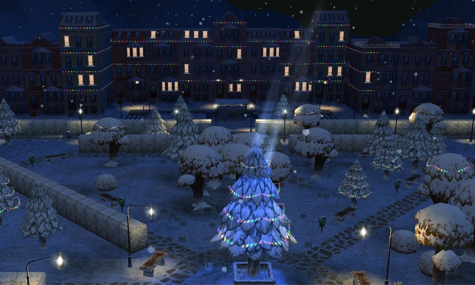 Cartoon City Mega-Pack Low-poly 3D model_6