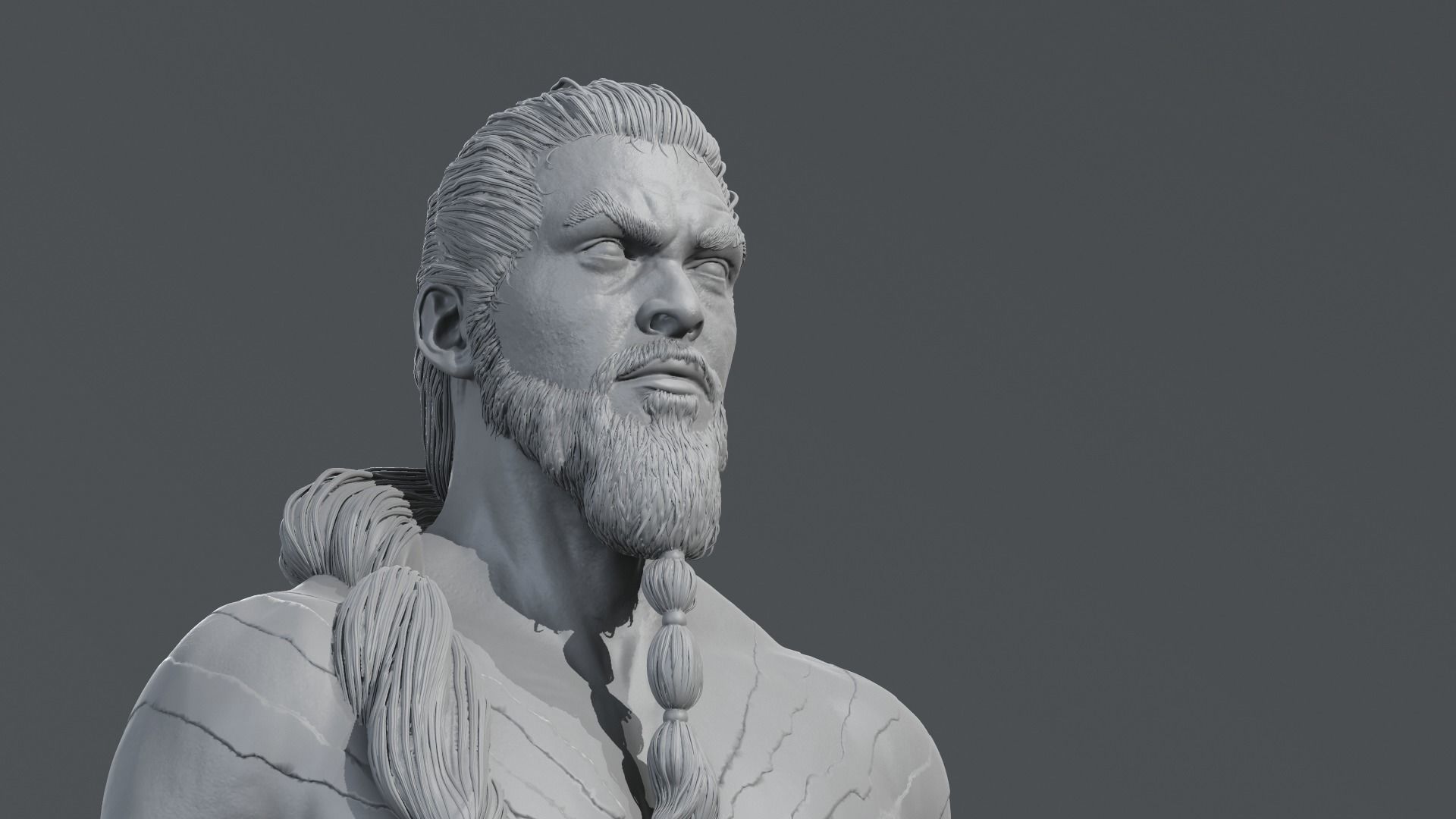 Jason Momoa - Khal Drogo - Game of Thrones 3D print model_10