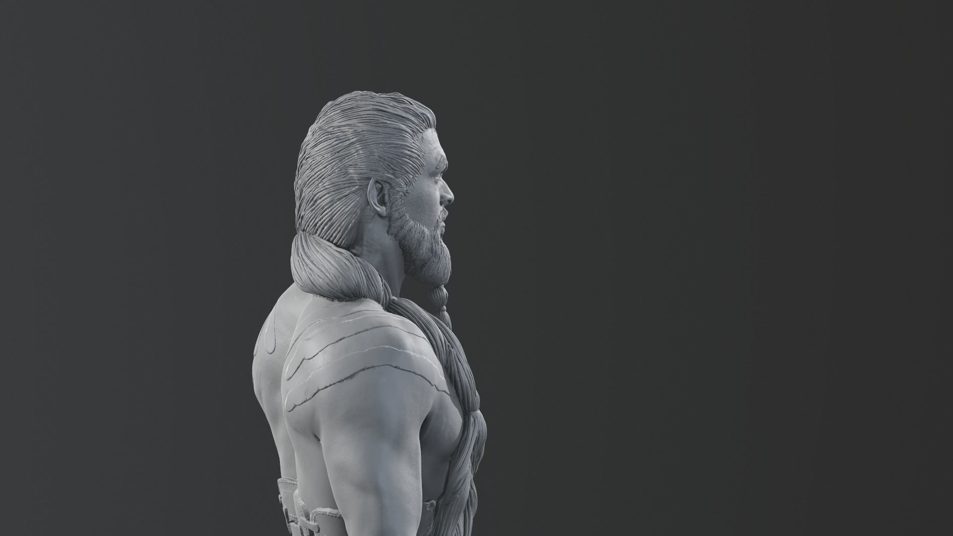 Jason Momoa - Khal Drogo - Game of Thrones 3D print model_7