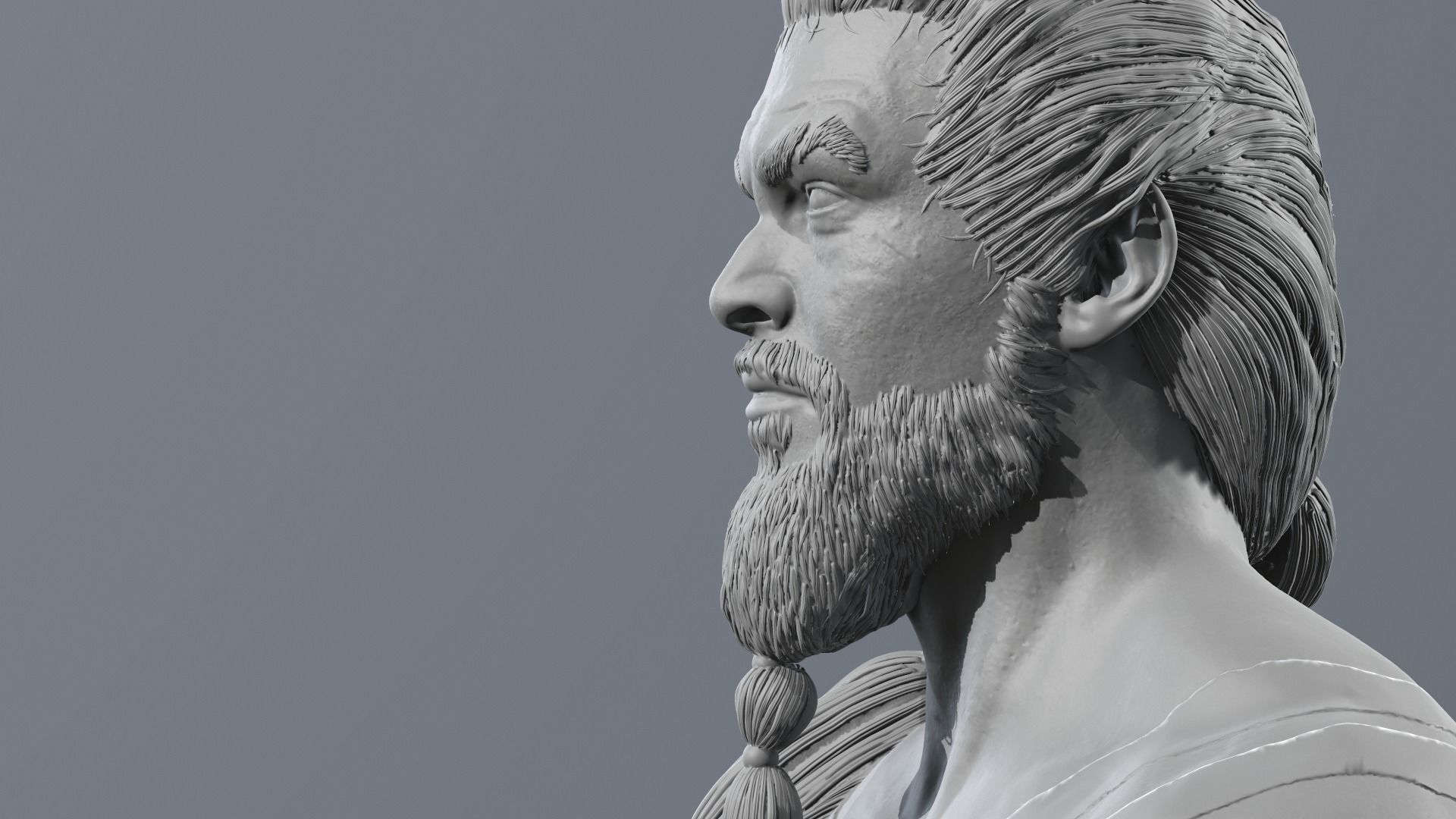 Jason Momoa - Khal Drogo - Game of Thrones 3D print model_20