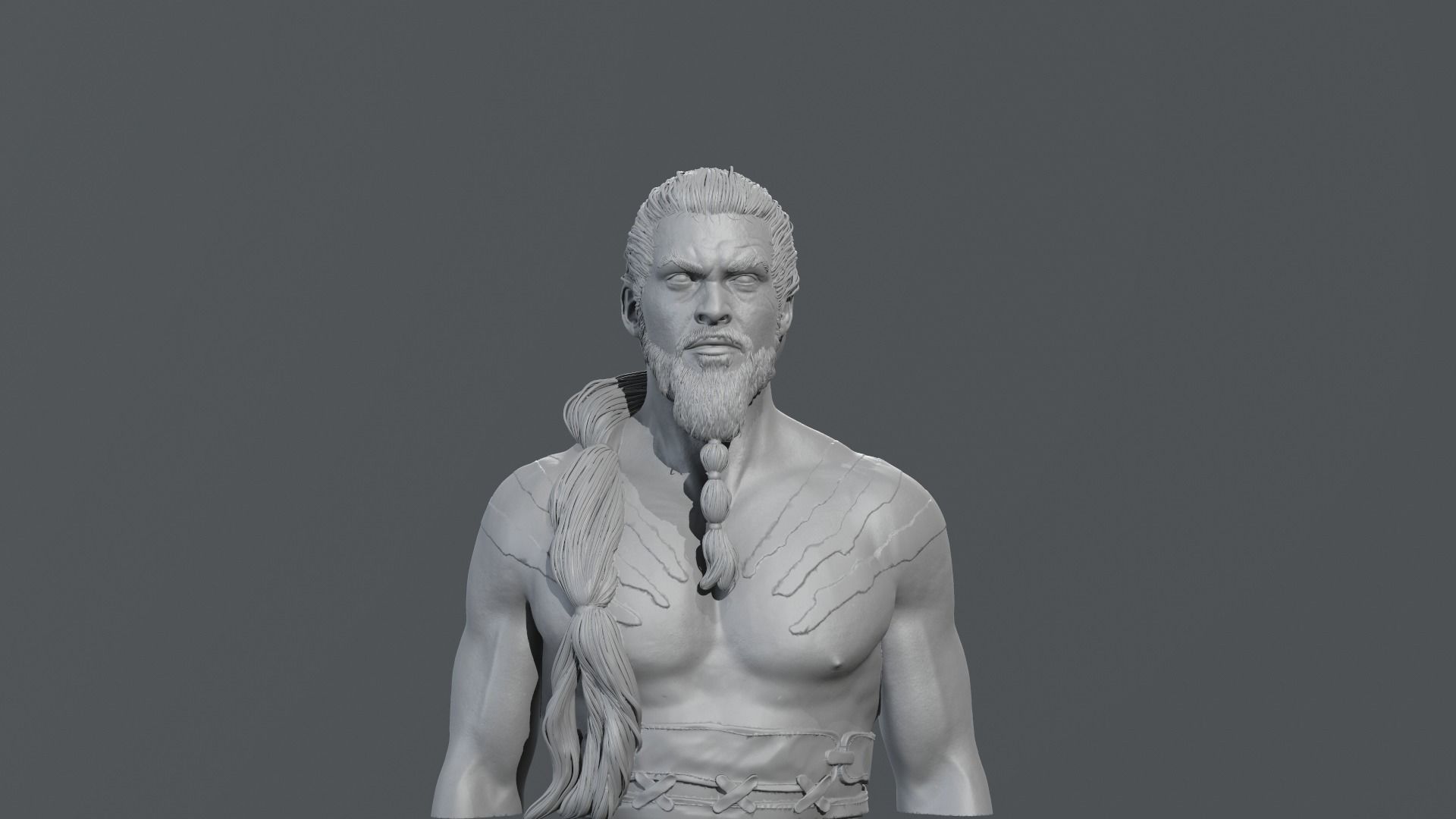 Jason Momoa - Khal Drogo - Game of Thrones 3D print model_2