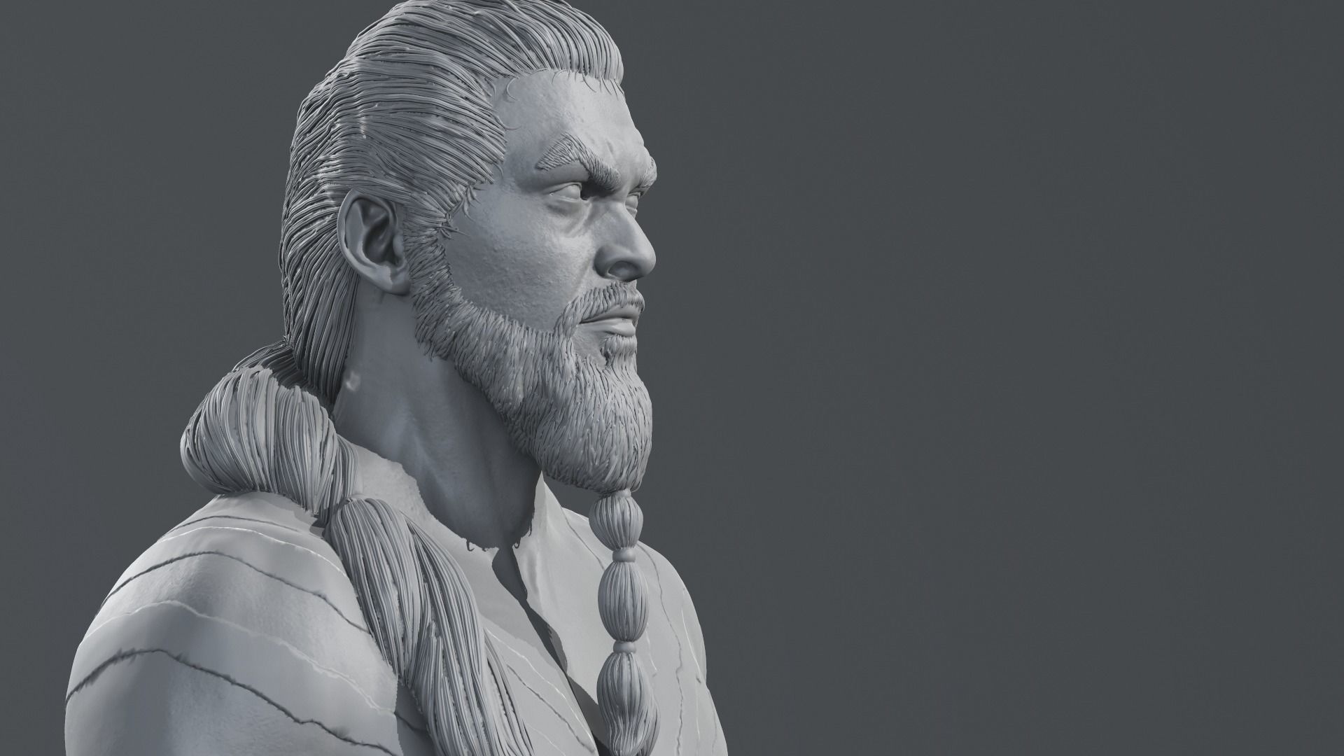 Jason Momoa - Khal Drogo - Game of Thrones 3D print model_15
