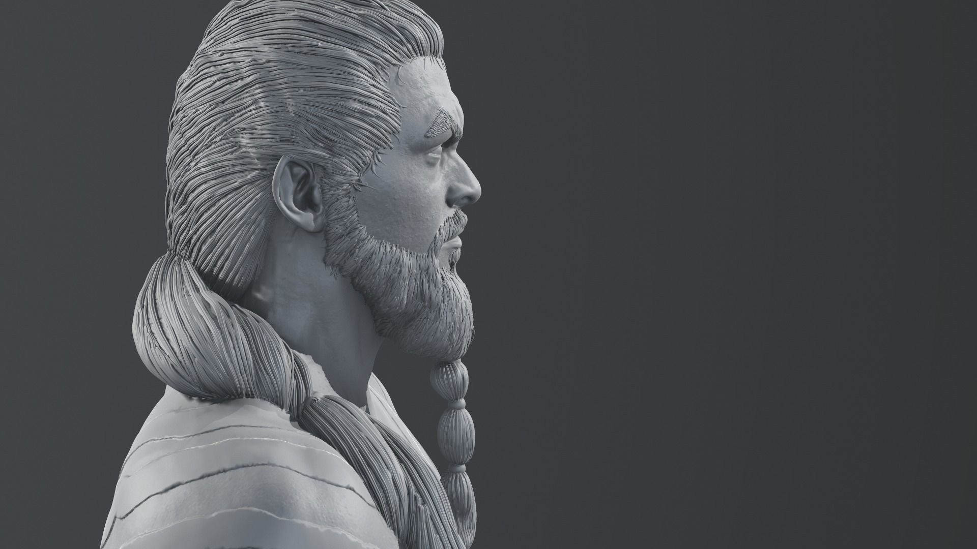 Jason Momoa - Khal Drogo - Game of Thrones 3D print model_16