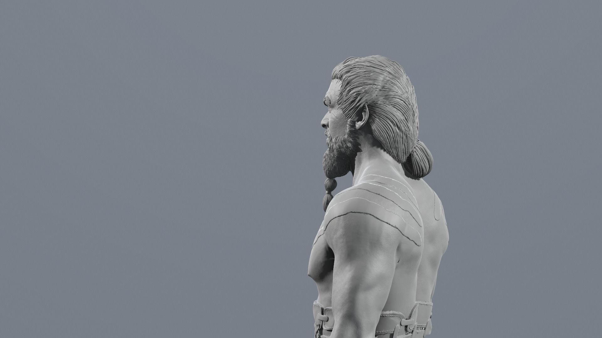 Jason Momoa - Khal Drogo - Game of Thrones 3D print model_5