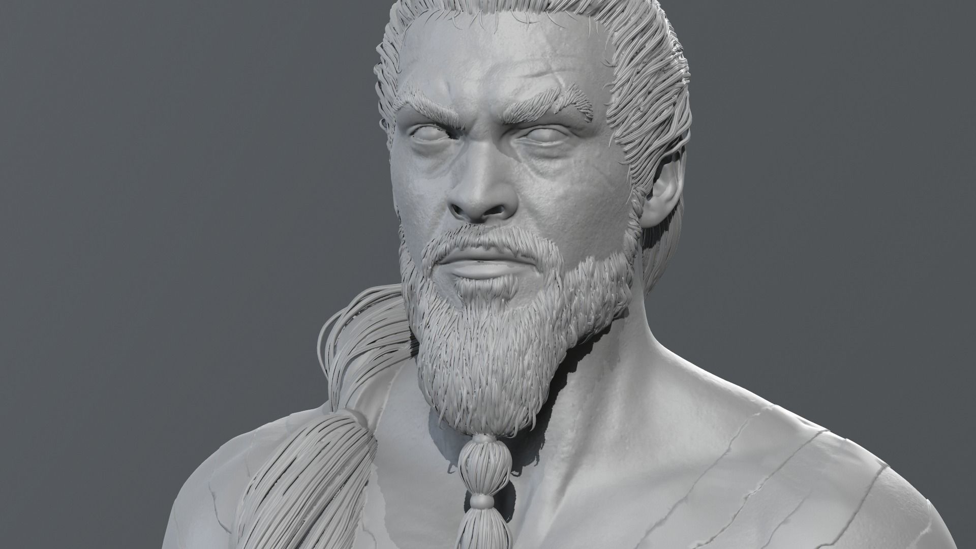 Jason Momoa - Khal Drogo - Game of Thrones 3D print model_19