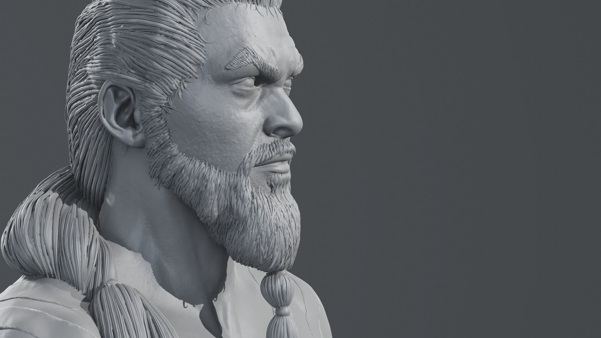 Jason Momoa - Khal Drogo - Game of Thrones 3D print model_17