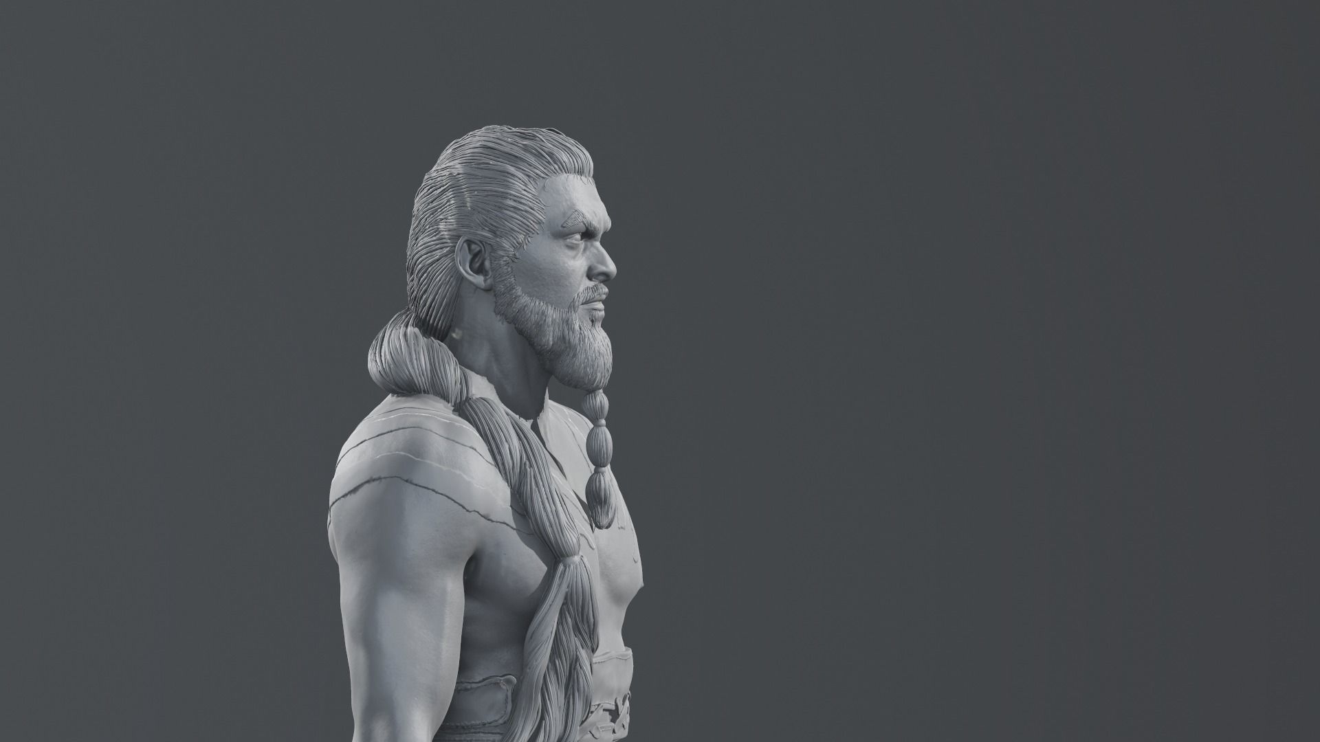 Jason Momoa - Khal Drogo - Game of Thrones 3D print model_6