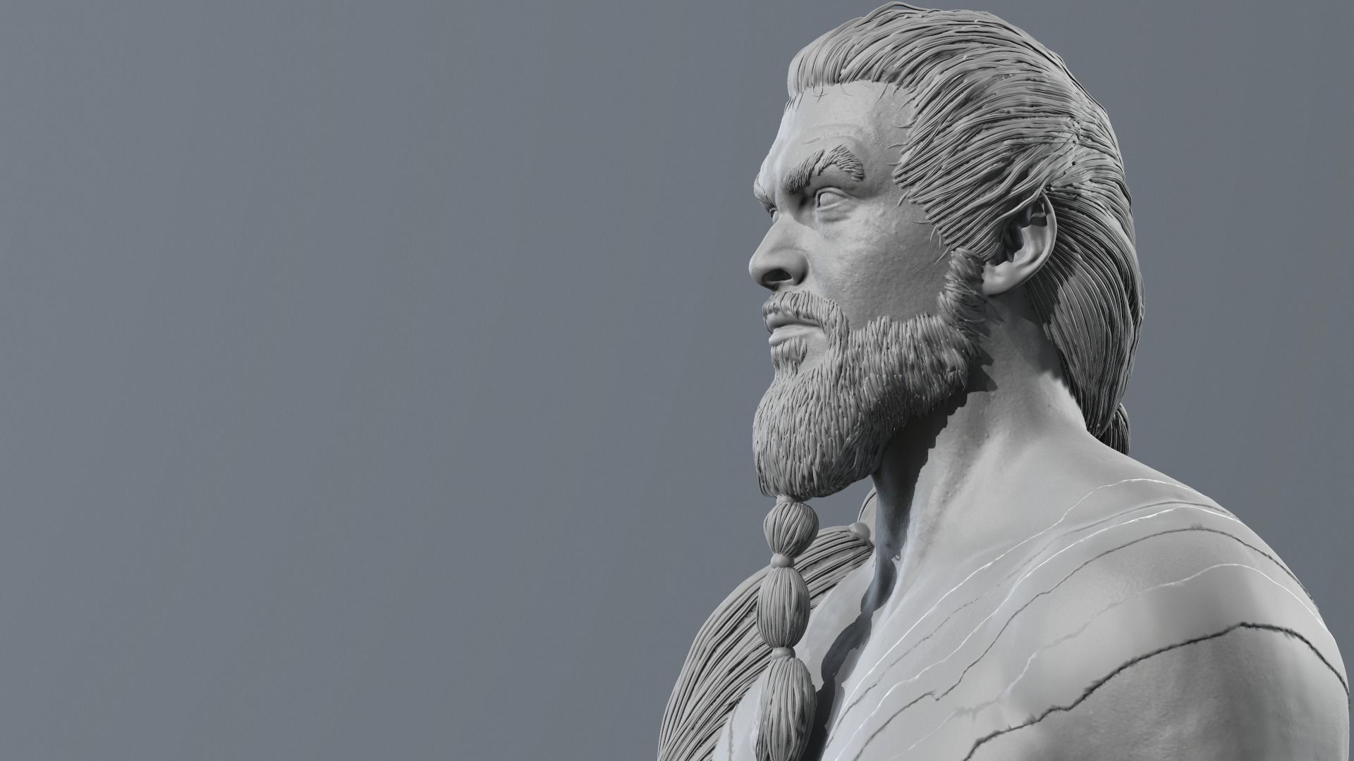 Jason Momoa - Khal Drogo - Game of Thrones 3D print model_12
