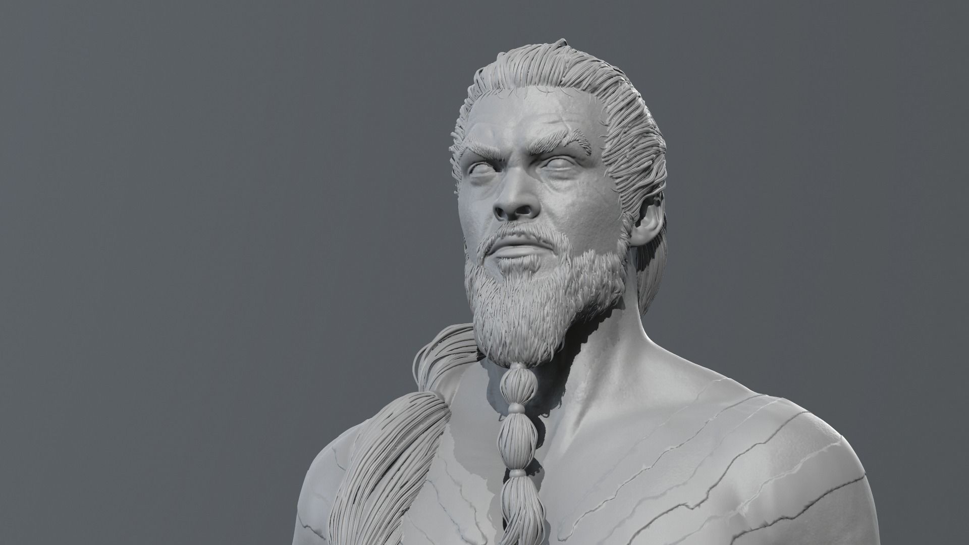 Jason Momoa - Khal Drogo - Game of Thrones 3D print model_11