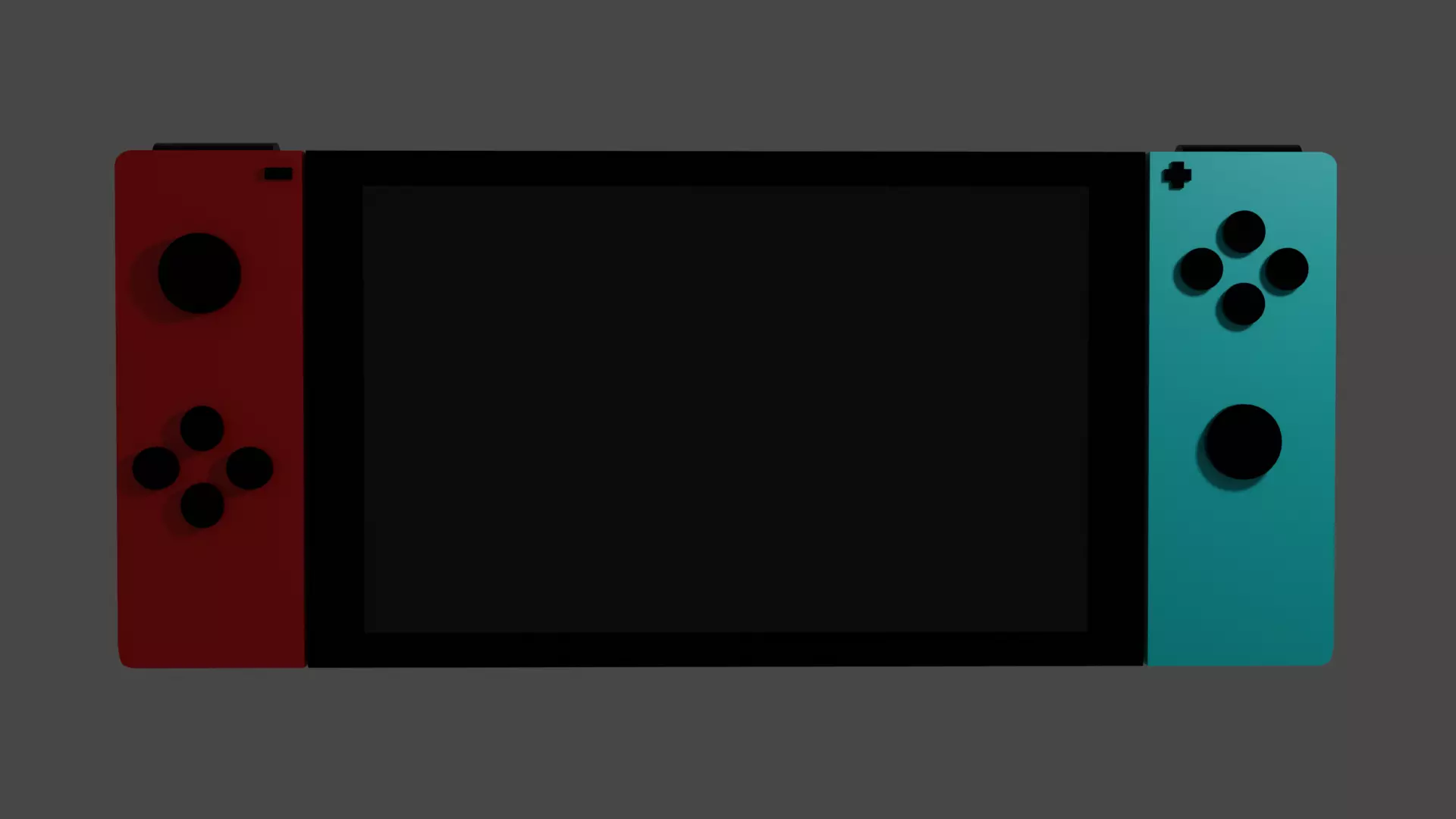 Low-Poly Nintendo Switch-No textures Free low-poly 3D model_0