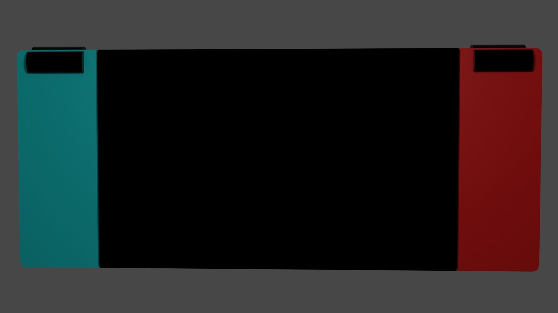 Low-Poly Nintendo Switch-No textures Free low-poly 3D model_1