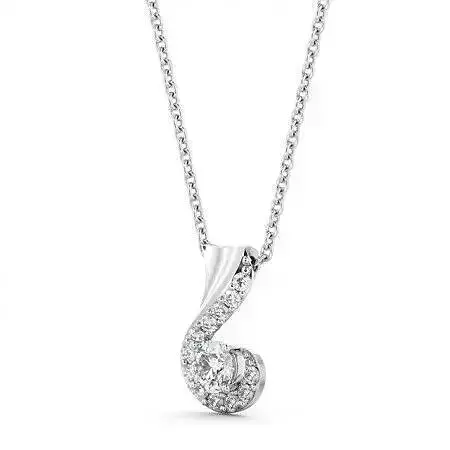 stl file diamond pendant on chain