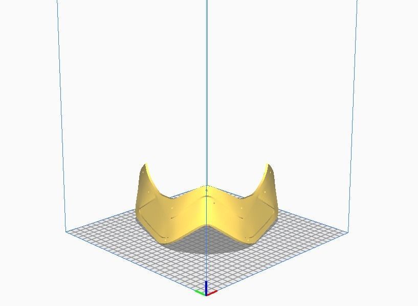 Captain Phasma helmet 3d printable 3D print model_10