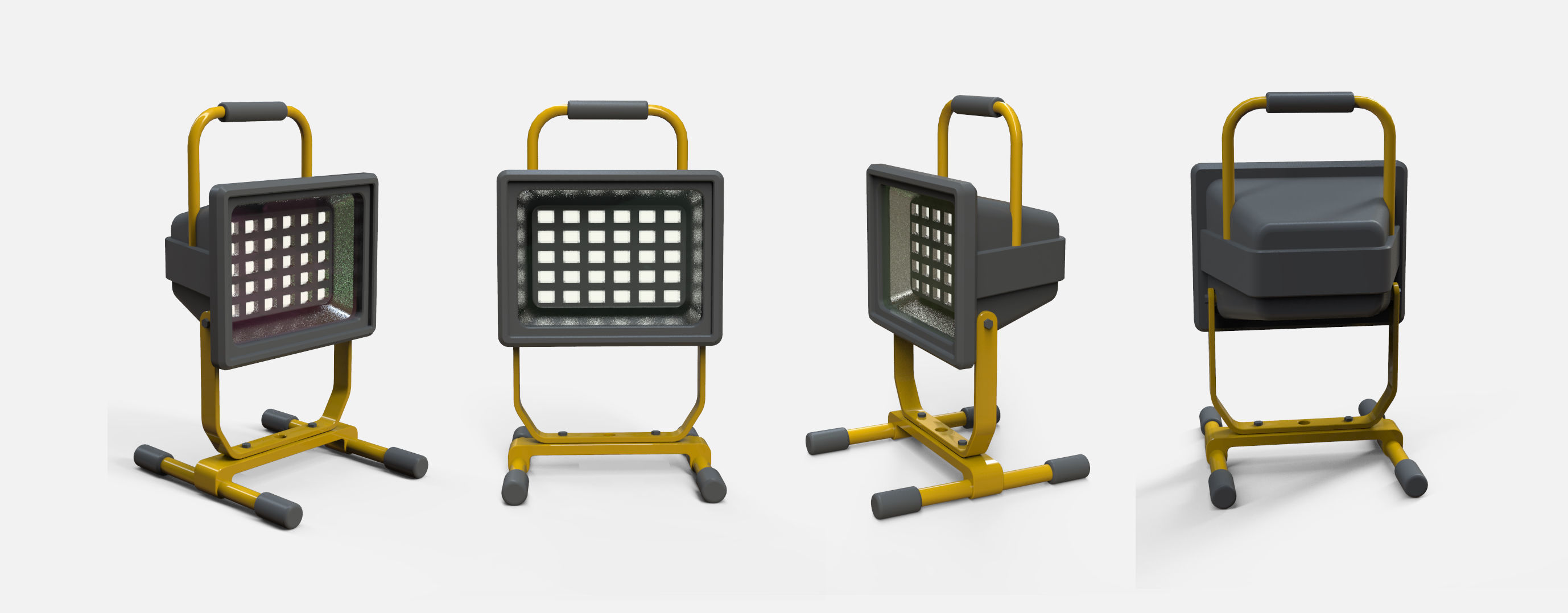 sci fi lighting 3 3D model_7