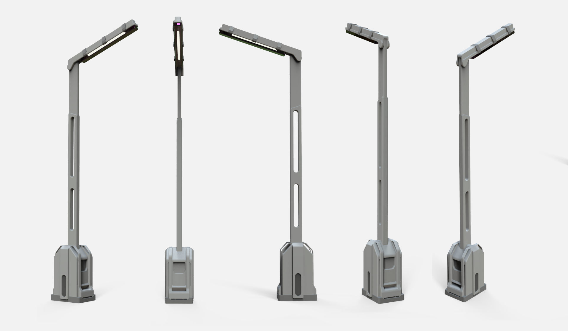 sci fi lighting 3 3D model_16