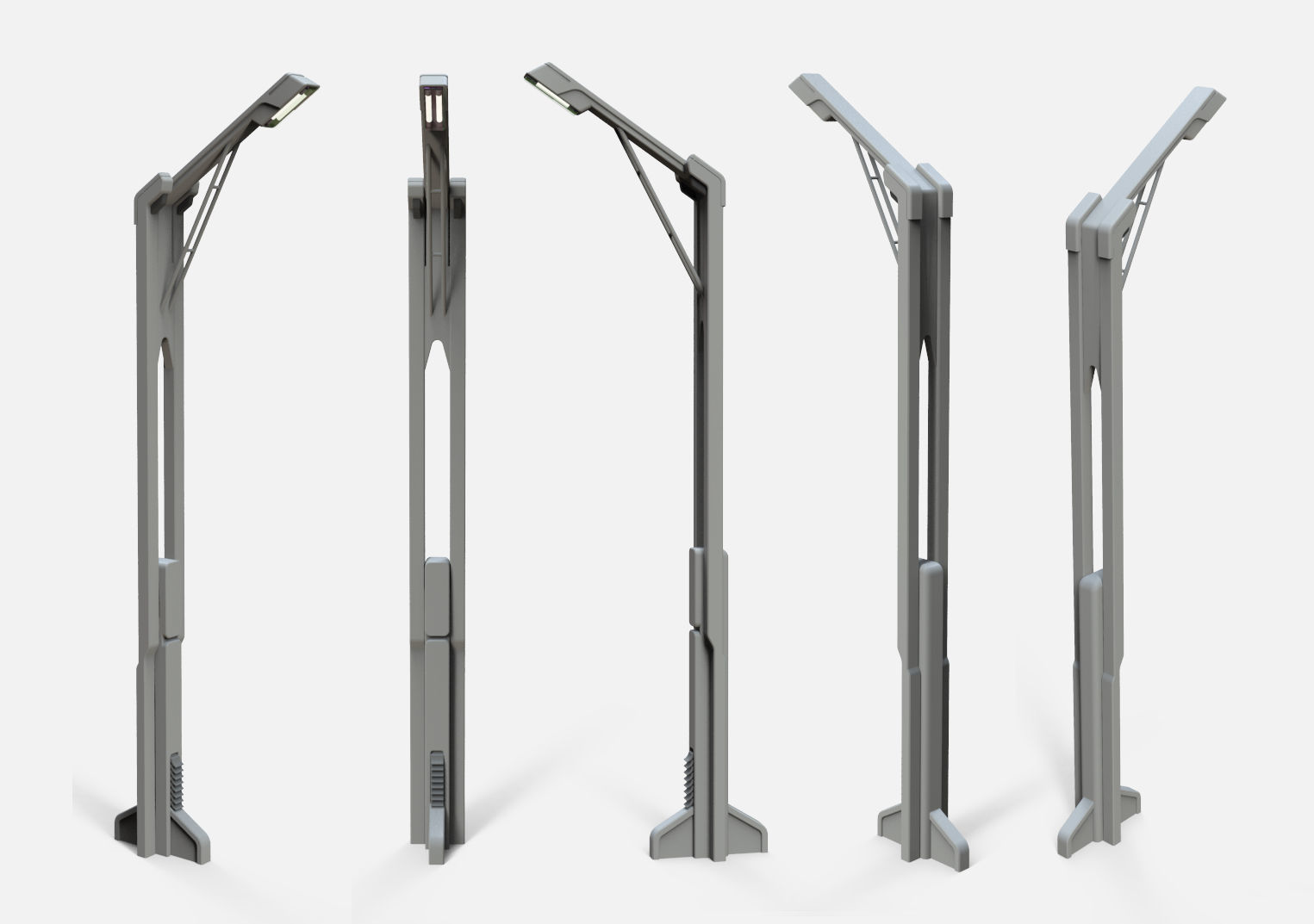 sci fi lighting 3 3D model_26