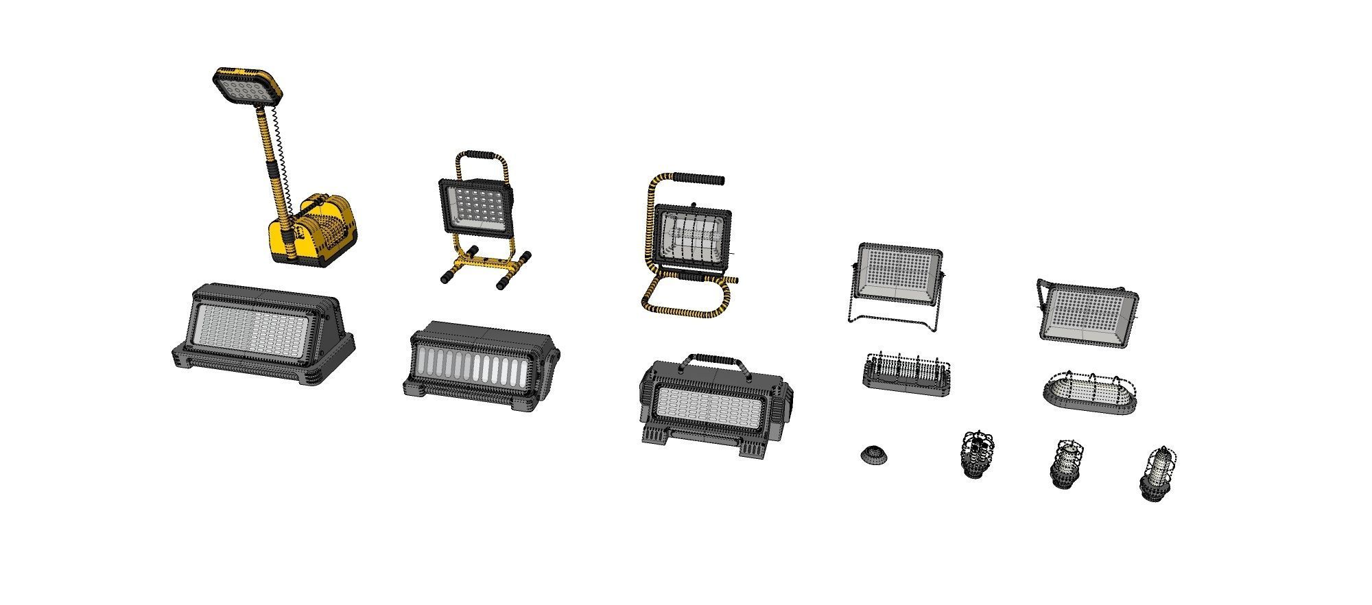 sci fi lighting 3 3D model_29