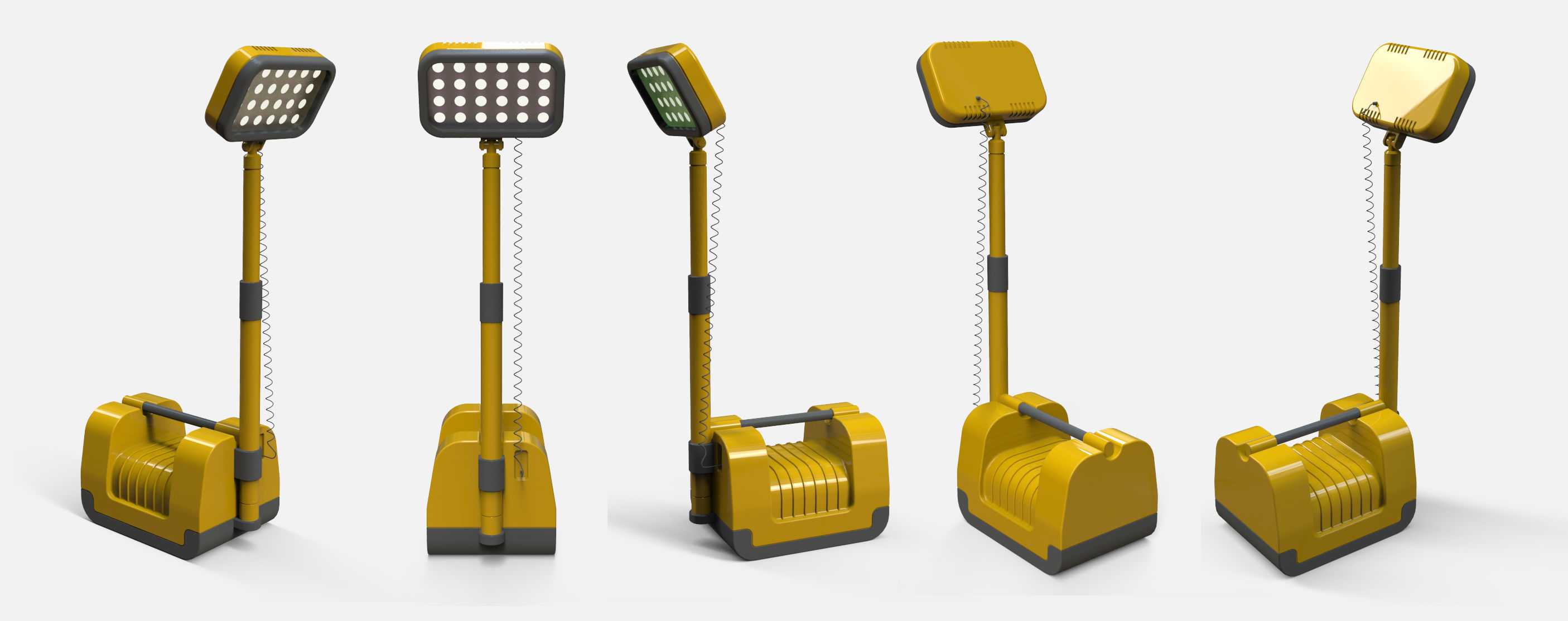 sci fi lighting 3 3D model_5