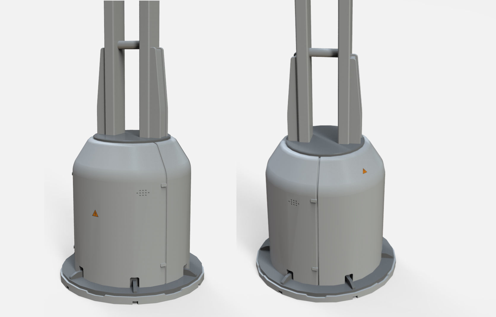 sci fi lighting 4 3D model_6