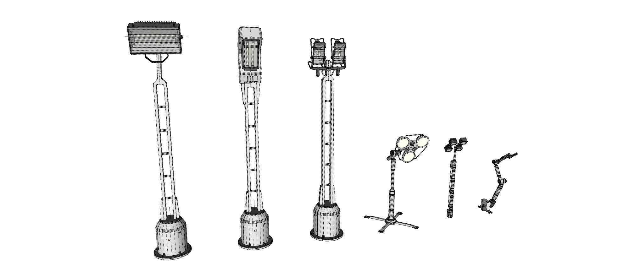 sci fi lighting 4 3D model_23