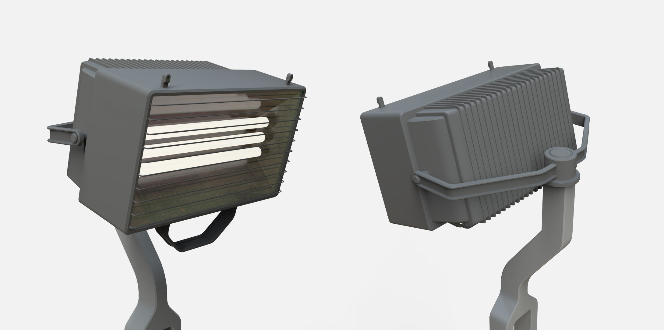 sci fi lighting 4 3D model_5