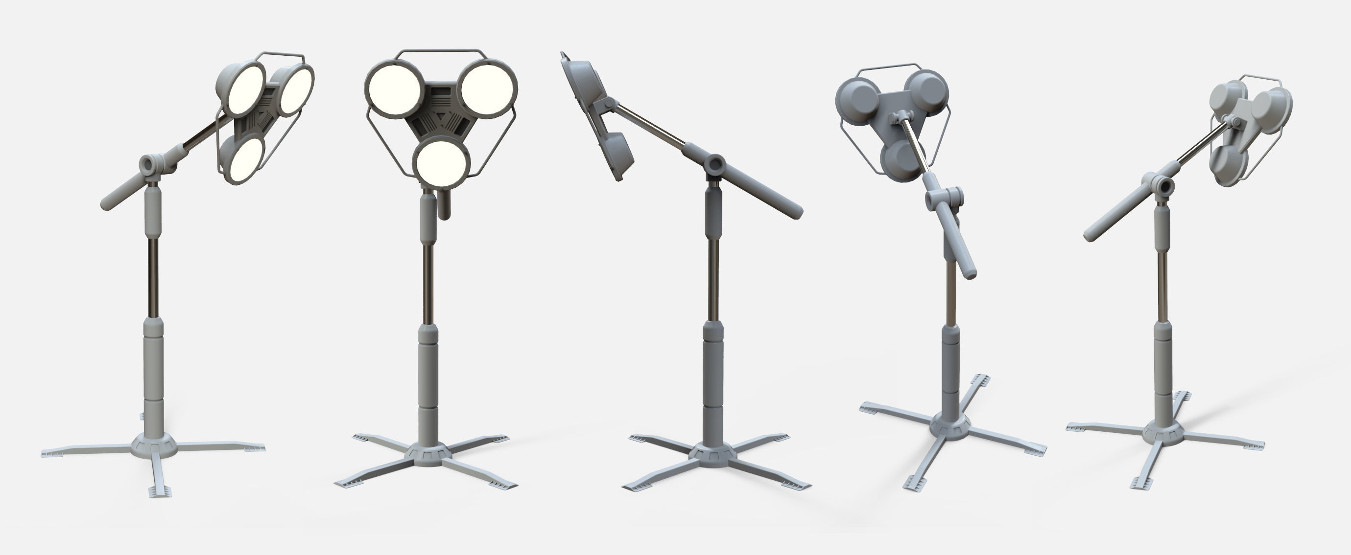 sci fi lighting 4 3D model_19