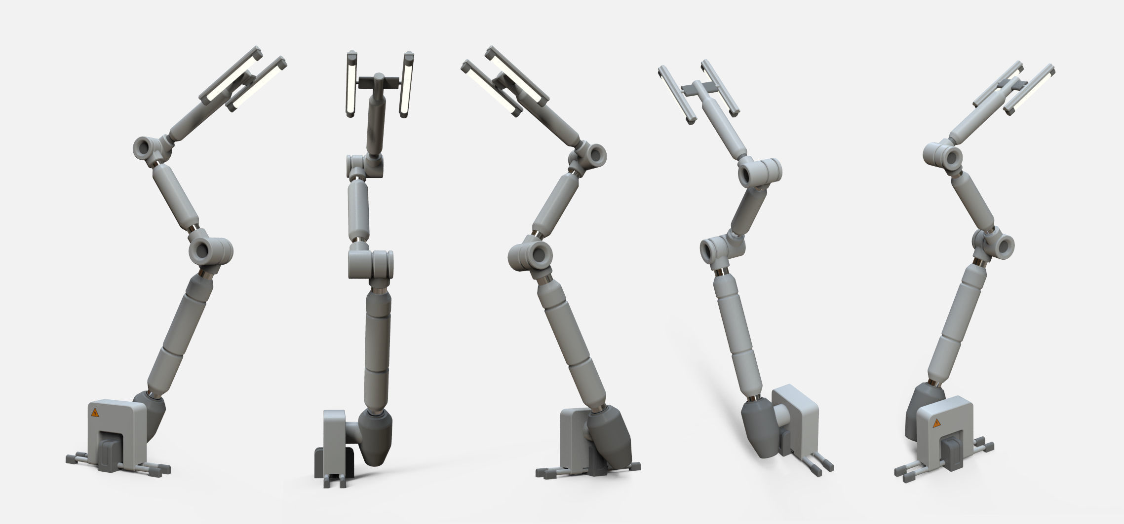 sci fi lighting 4 3D model_13