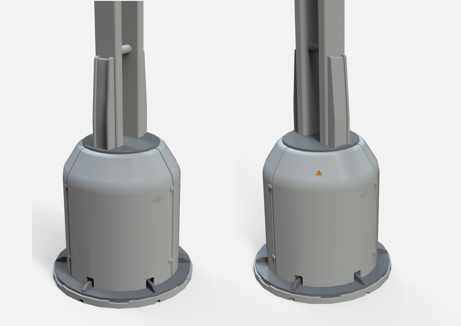 sci fi lighting 4 3D model_9