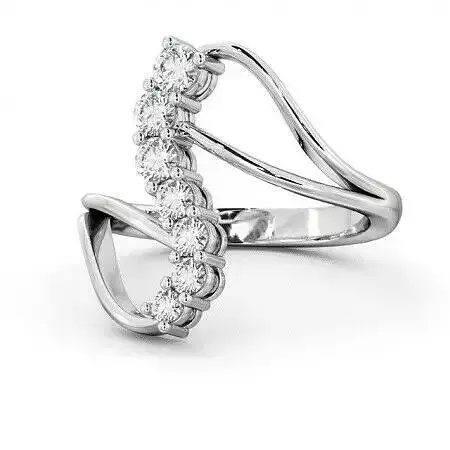 stl file elegant diamond ring gold