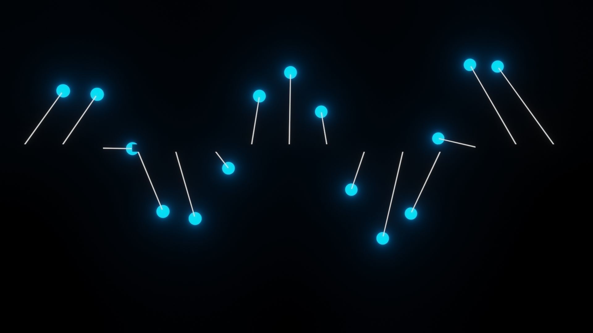 Pendulum Wave Low-poly 3D model_11