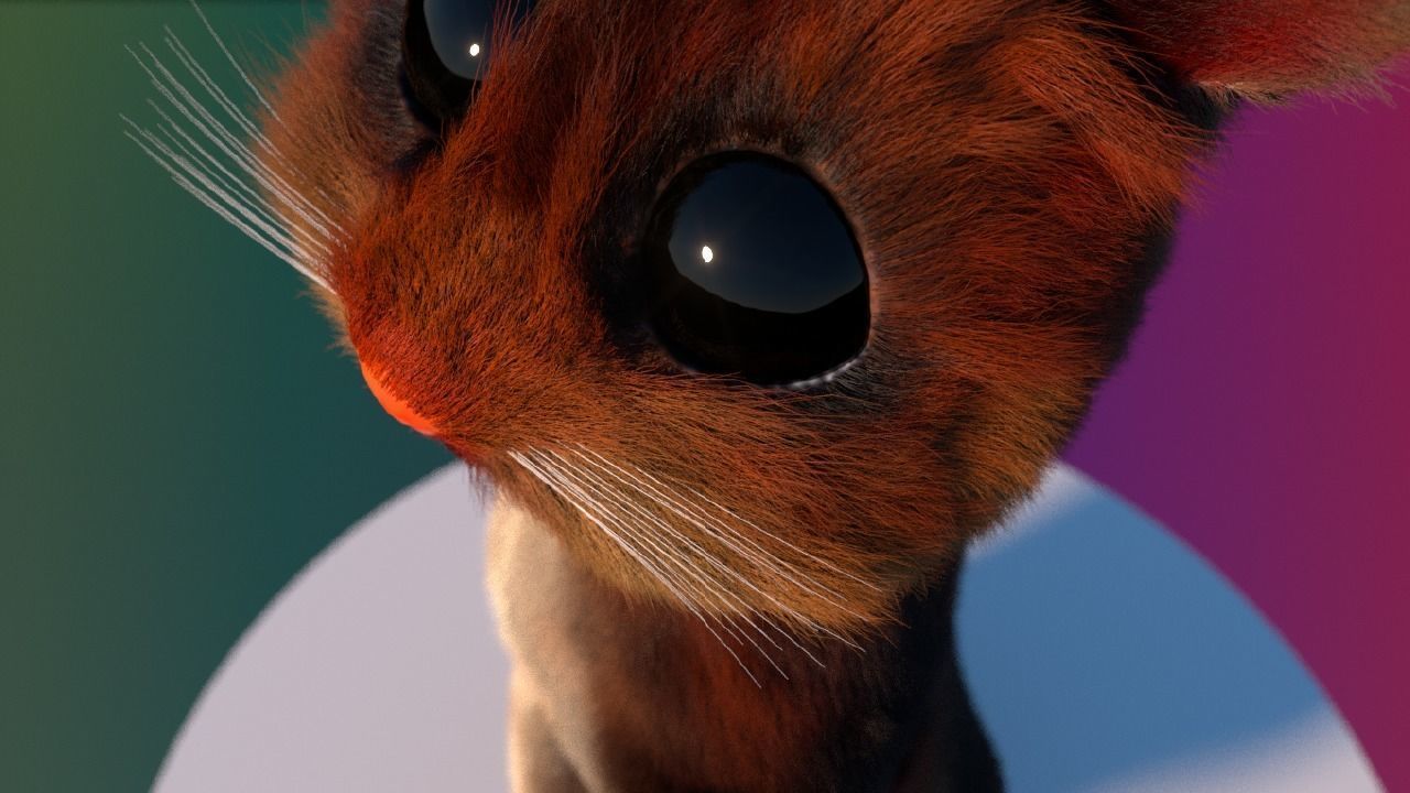 THE MIGHTY HAMSTER PROJECT Low-poly 3D model_7