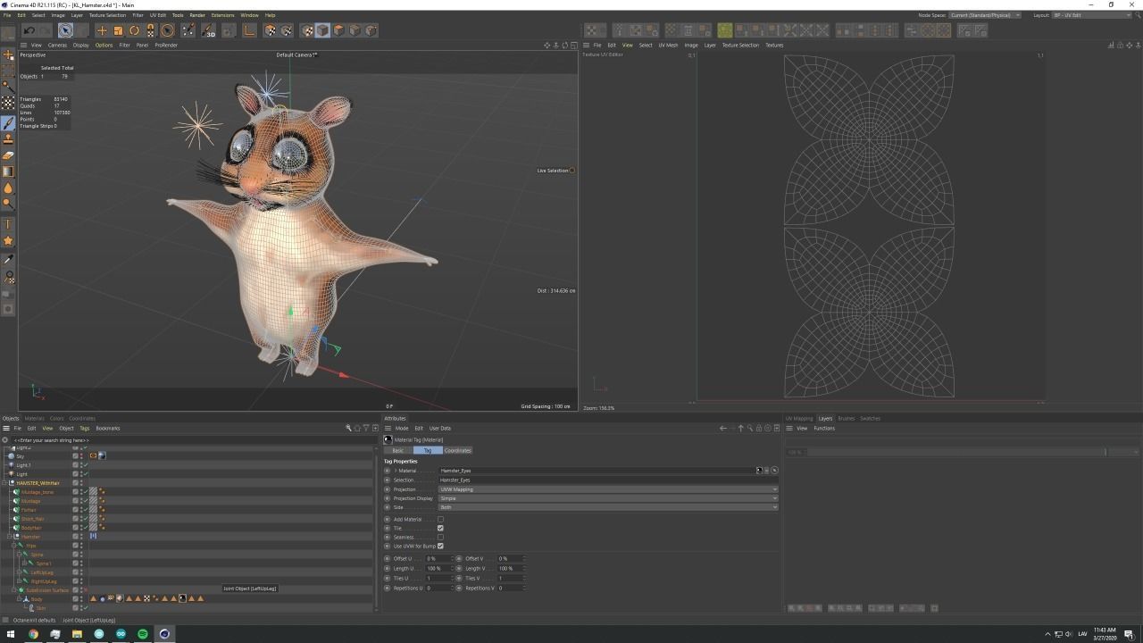 THE MIGHTY HAMSTER PROJECT Low-poly 3D model_13