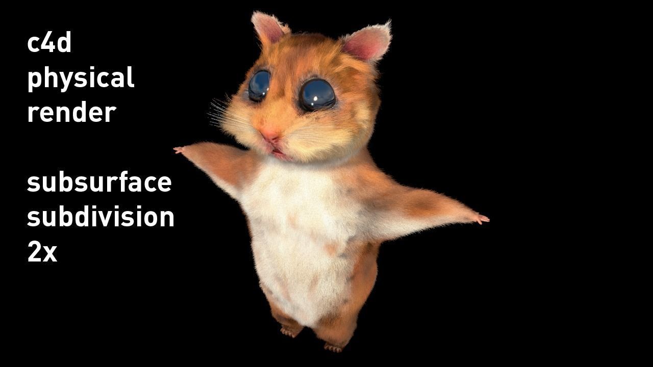 THE MIGHTY HAMSTER PROJECT Low-poly 3D model_18