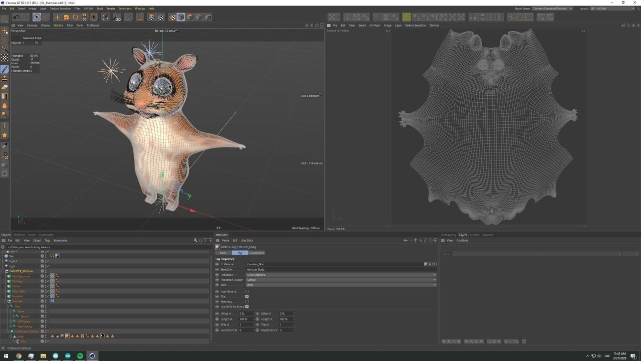 THE MIGHTY HAMSTER PROJECT Low-poly 3D model_12