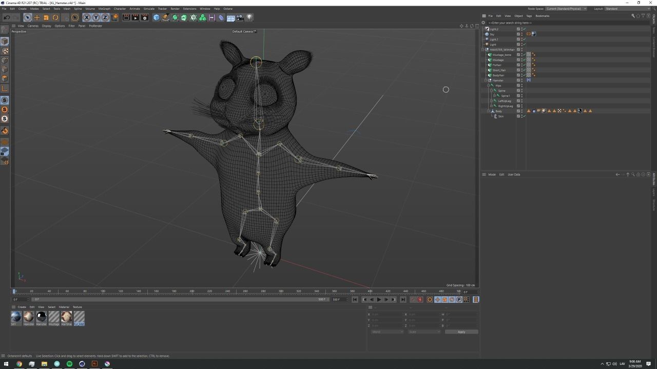 THE MIGHTY HAMSTER PROJECT Low-poly 3D model_15