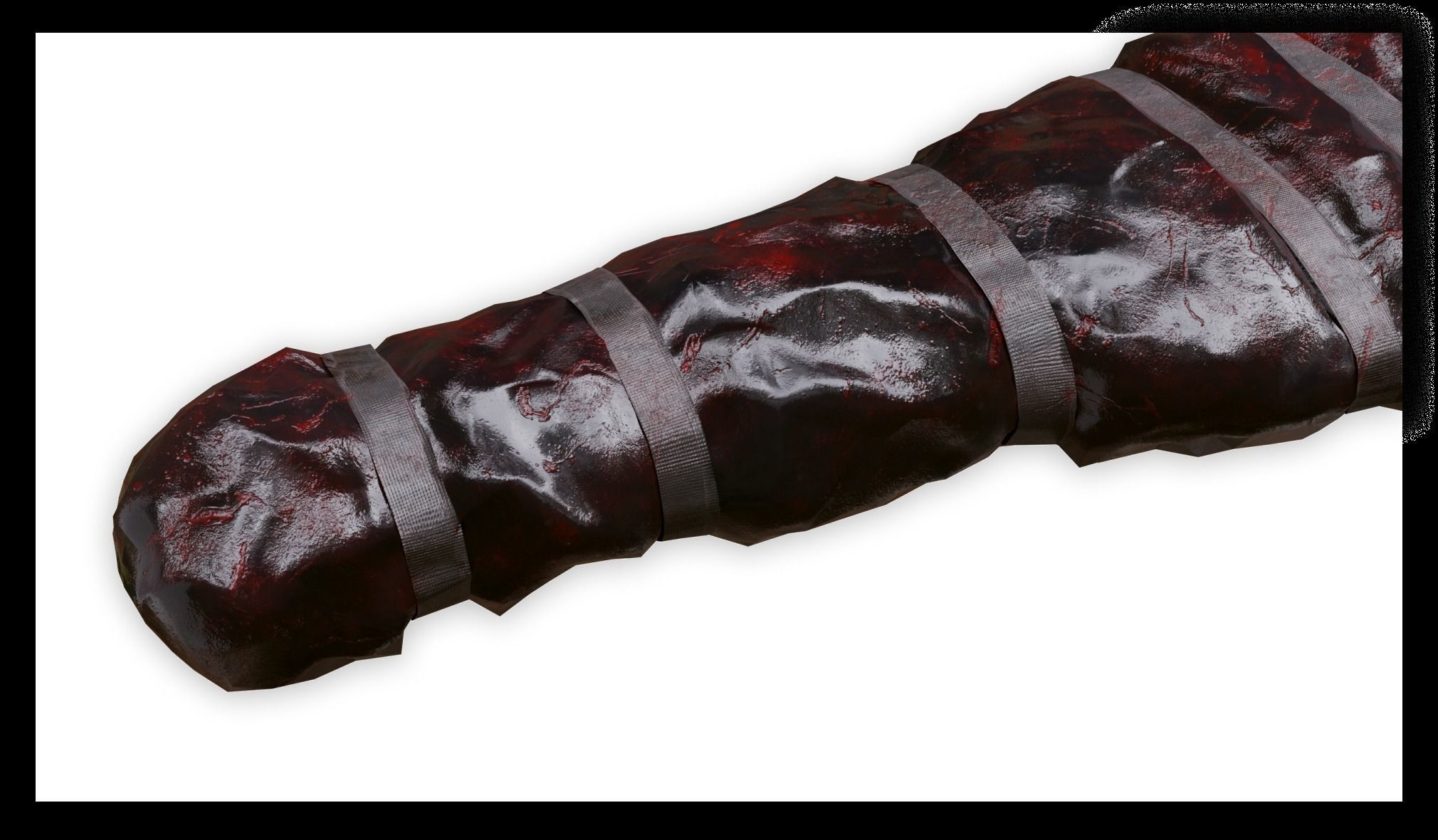 Dead body in the bag 3D model_5