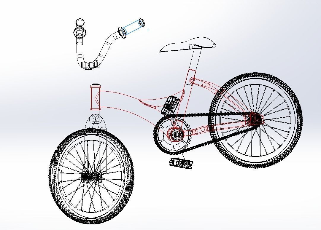 Bicycle 3D model_3
