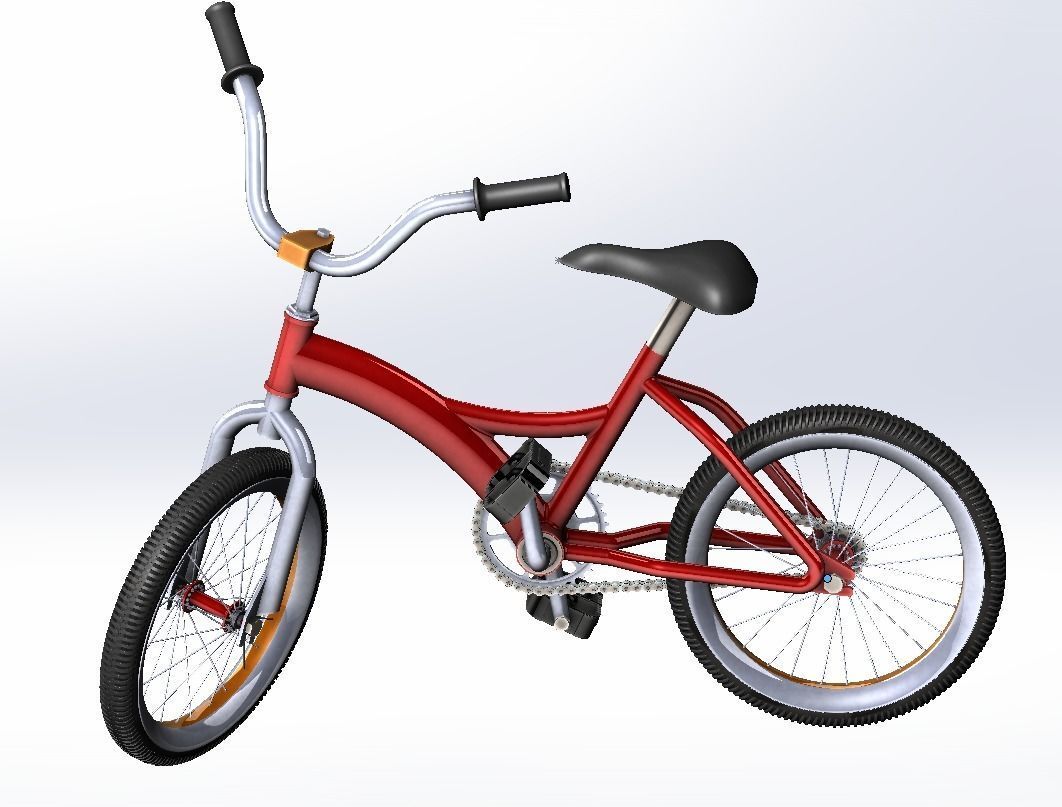 Bicycle 3D model_2