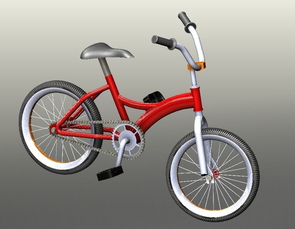 Bicycle 3D model_5