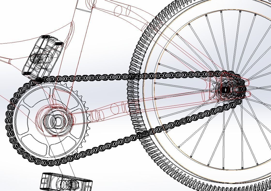 Bicycle 3D model_8