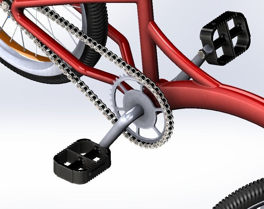 Bicycle 3D model_7