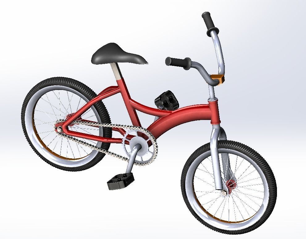 Bicycle 3D model_1