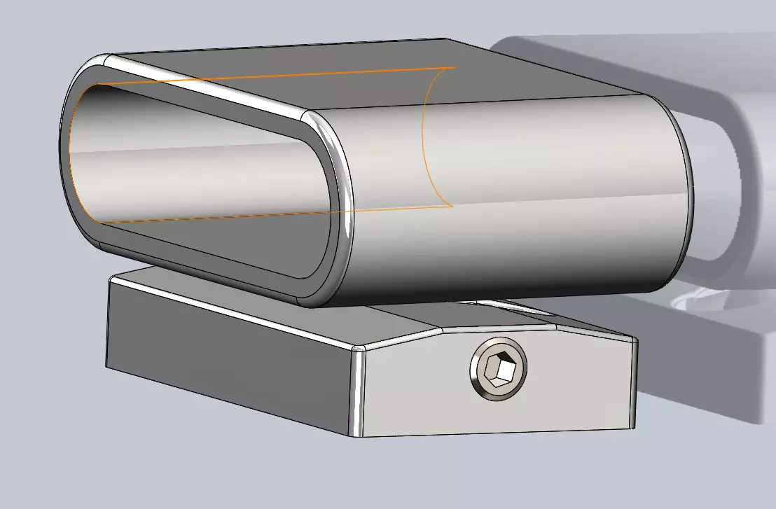 TMG Adjustable Truck Bumper Sensor Holder -Prototype- 3D print model_0