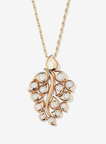 Pendant Tier of Tree for Women - with natural stones 3D print model