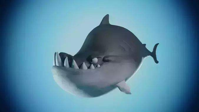 Shark - Cartoon Styled 