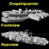 Space Ship Free 3D model