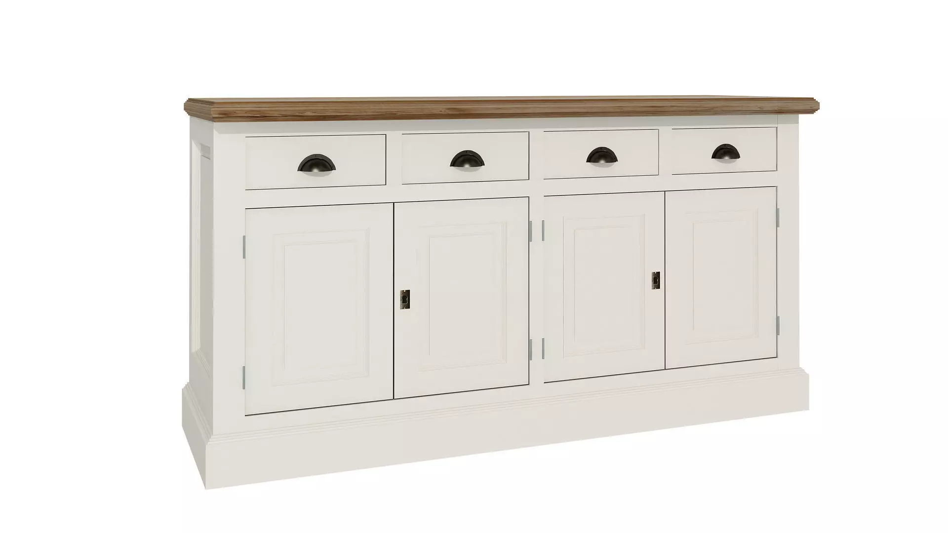 White Counter 130 3D model_0