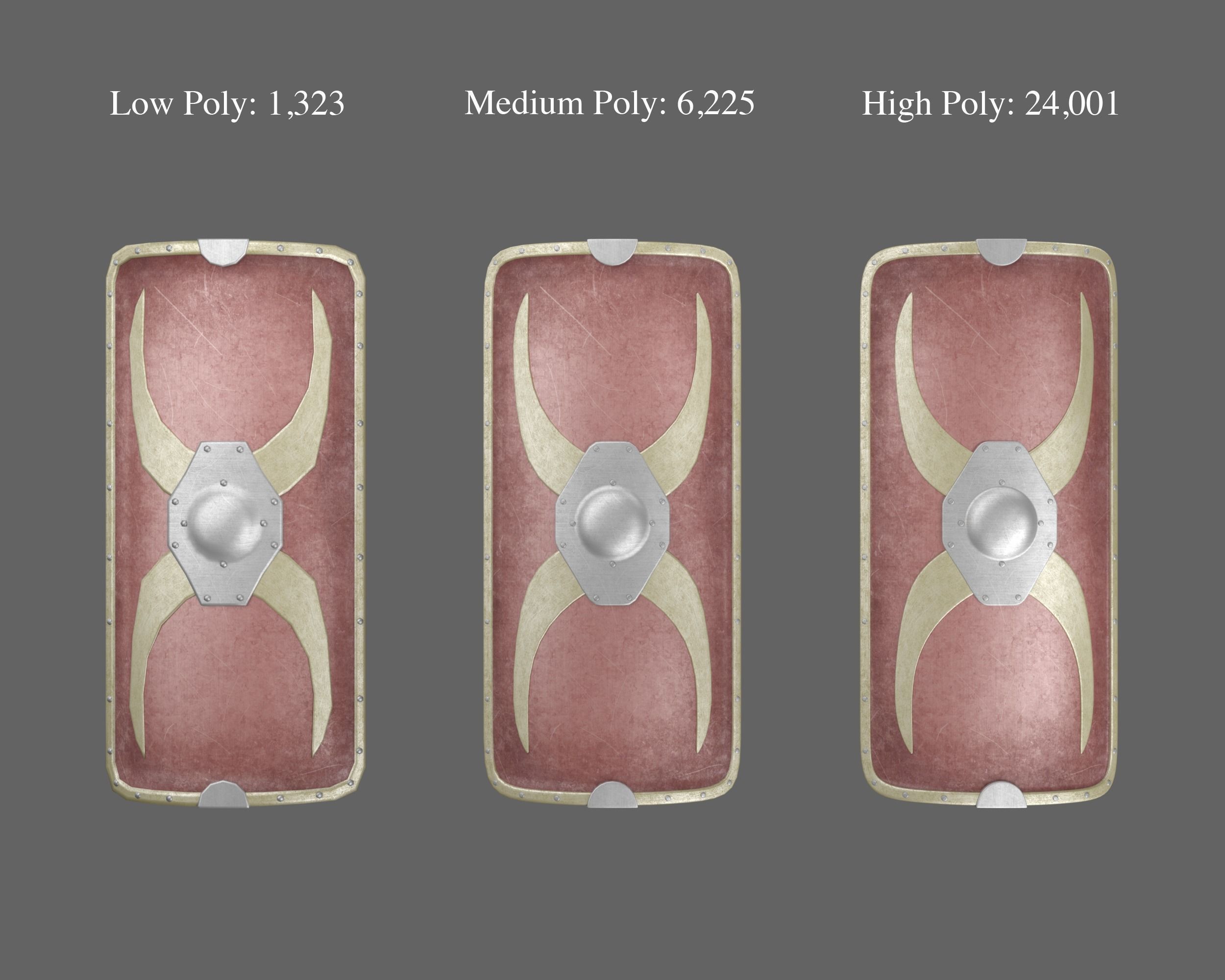 Ancient Collection Weapons Shields _22