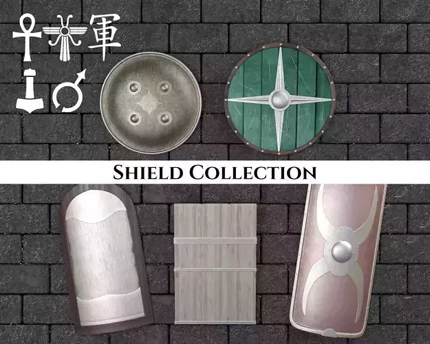 Ancient Collection Weapons Shields 